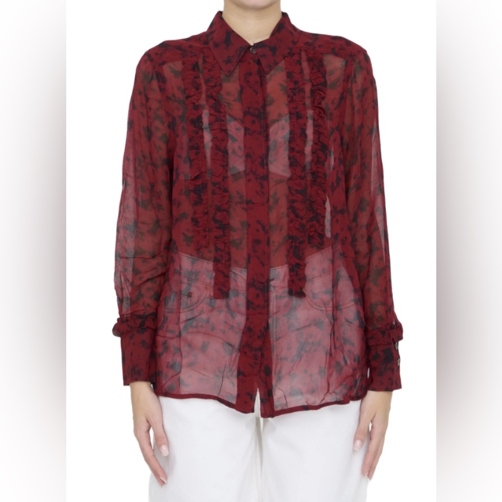 Ganni blouse NWT
